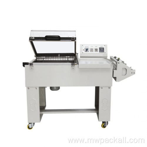 Packing FM5540 POF Film manual shrink wrapping machine 2 in1 semi-automatic sealer